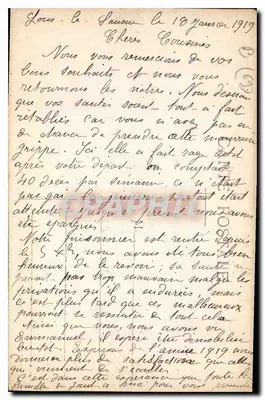 LYON — Most Guillotière i Coteau de Fourvière — E. R. n° 283 — Rewers