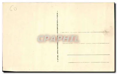 Compiègne — Widok zaczerpnięty pod Tonnellą i schodami zamku — LL 154 — Rewers