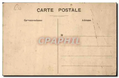 Compiegne — Statua Jani z Arcy — E.D. nr 3 — Rewers