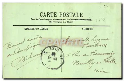 Compiègne — Zamek — Front (Strona Parku) — LL. — nr 71 — Rewers