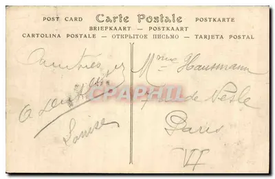 Compiègne — Pałac i tarasy — ND Phot. — Rewers