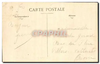Compiègne — Pałac w Compiègne, Salony oficerów — Lambert-Henry, Compiègne — Rewers