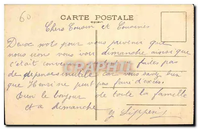 Compiègne (Oise) — Plac Palacu — Kanonik C. (wydawca) — Rewers