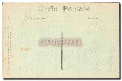 Compiegne — Statua Jeanne d'Arc — wydawca nie widoczny — Rewers
