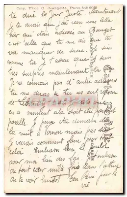 Beauvais — Katedra — Imp. Phot G Jeanette, Paris-Sannois — Rewers