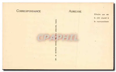 Compiègne - Zamek - Pokój spania Napoleona I - LL — Rewers