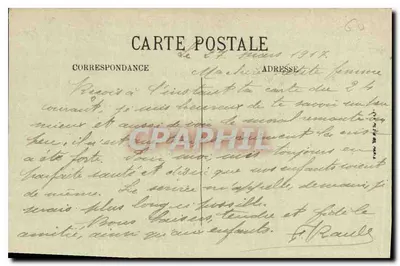 Castelo de Pierrefonds — O Parque dos Cervos — LL — Verso