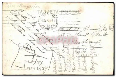 Tenerife. Una Carreta — Éditeur: M. 73. Mearphes — Verso