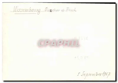 Wissembourg - Bruch Quarter — n° M361E — Back