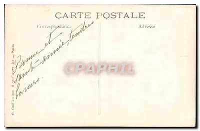 Maggie — Retrato no jardim — R. Gullieminot, B. marliat & Cie - Paris — Verso