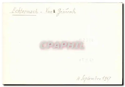 Echternach — Vista Geral — editor desconhecido — Verso