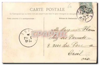 Compiègne — Portal Chapelle — Wydawnictwo Nowe Galerie — Rewers