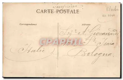 Castillo de Chantilly — Sala de comedor — Editor C. L. C. — Reverso