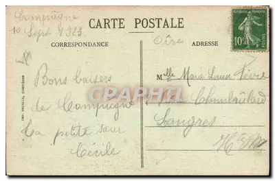 Compiègne - Katedra św. Antoniego — Daraile — Rewers