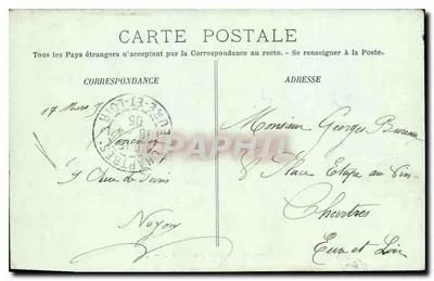 Jeziora Świętego Piotra — Las Compiègne — LL. n°113 — Rewers