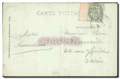 Chantilly — Zamek — LL. — Rewers