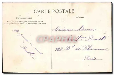 Castelo de Chantilly — O Châtelet — Beaumont-sur-Oise — Verso