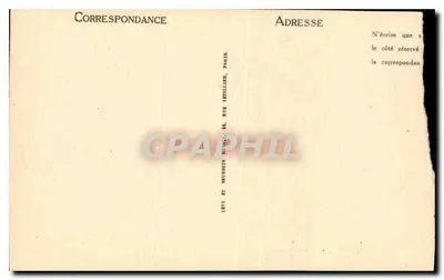 Compiègne — Zamek — Salony Odbioru Marie-Antoinette — LL — Rewers