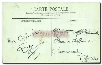 Chantilly — El Castillo — La Isla del Amor — LL. — n°138 — Reverso