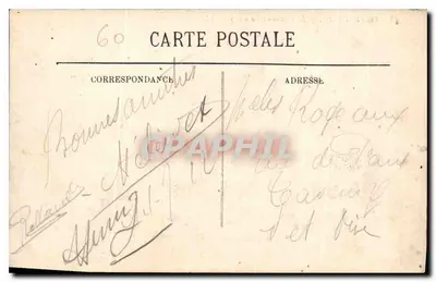 Pierrefonds — O Castelo (lado norte) — LL. — Verso
