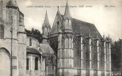 Saint-Germer (Oise) — A Santa Capela (século XIII) — ND. Phot.