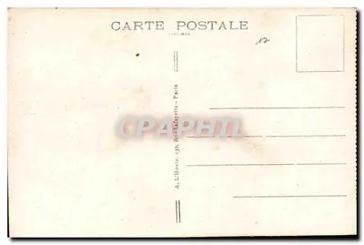 Las Compiègne — Armistice. — Pomnik autorstwa Edgara Branda. — Rewers