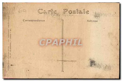 Compiègne — La Porte de l'Arsenal — IND Phot. — Rewers
