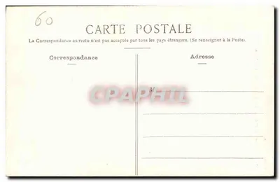 Compiègne — Hotel de Ville — Decelle, Compiegne — Rewers