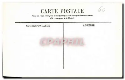 Pierrefonds — Widok wewnętrzny kolumnady Sali Honorowej — LL — Rewers