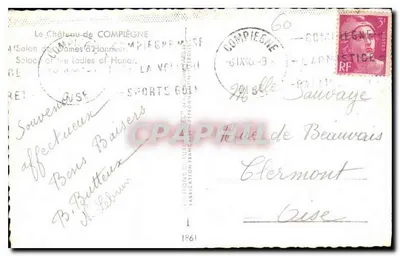 Zamek w Compiègne — Salony Damskie — Estel — Rewers