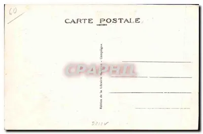 Las Compiègne (Oise) — Las Armistycy — Centralna Płyta (Machès, architekt) — Rewers