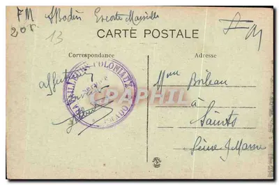 Marseille — Vista Geral sobre N.-D. da Guarda — J. F. — n° 163 — Verso