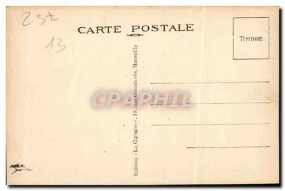 Marsiglia — Il Castello d'If — Edizione La Cigogne — Verso