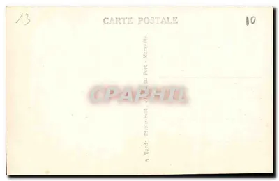Marseille — Pałac Longchamp — A. Tardy, Photo-Edit. Marseille — Rewers
