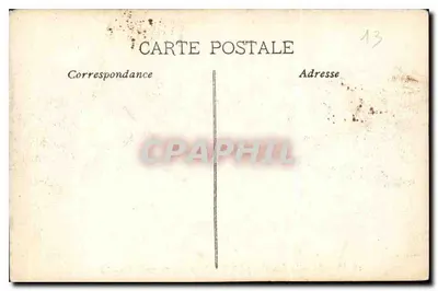 Marsylija — La Corniche, punkt Malmousque, widok na wyspy — PB — Rewers