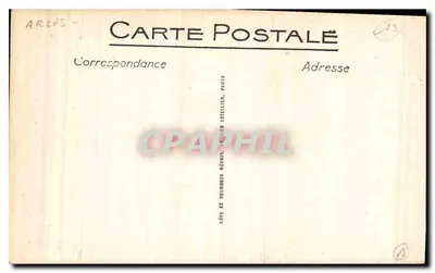 Prowansja — Ogólny widok z Plateau de Costa Rara — Wydawca Lévy et Neurardin, Paryż — Rewers