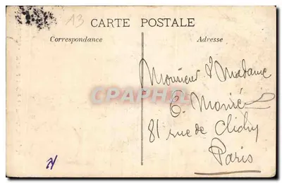 Marseille - Najświętsza Maryja Panny Obronnej - Front główna — E.L. wydawca, nr 56 — Rewers