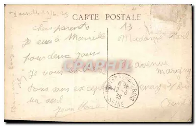 Marsylija — N.-D. de la Garde i Zamek If — Rewers