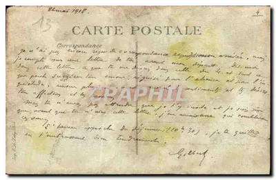 Marseille — La Corniche — Widok restauracji La Reserve — Hilberth — Rewers