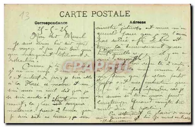 Marseille. — A Catedral. — Verso