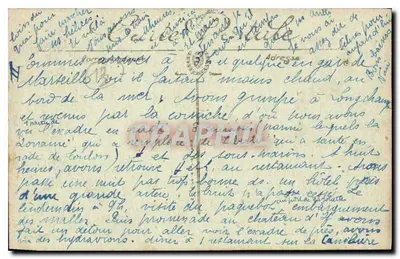 MARSEILLE — Effet de Vague du Prado — LL. SELCOVA — Verso