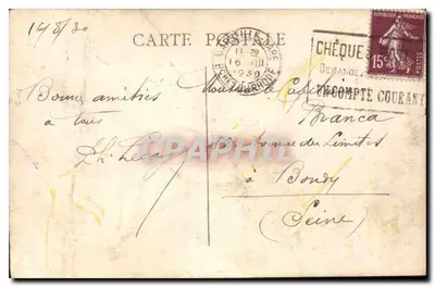 Marseille — Zamek If — Wydawca 'Procès' — Rewers