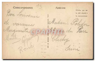 Marseille — De Kathedraal en Notre-Dame de la Garde — LL — Achterkant