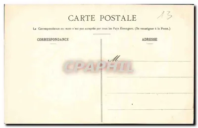 Marseille - De Kathedraal - BR - 1521 — Achterkant