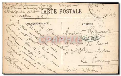 Marseille — La Corniche, l'Anse du Prophète — LL. n° 238 — Rewers