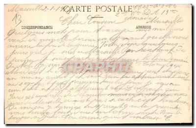 Marseille - Punt van Maldormé — EL — Achterkant