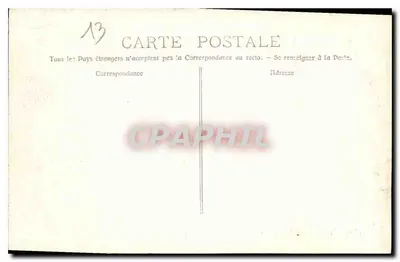 Arles - Wewnętrzna część klasztoru Świętego Trofimego — Galerie XII wieku — P. Ruat, wyd., Marsylia — Rewers