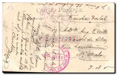 Tarascon — Brama Condamine — seria historyczna C. M., Rep. int. — Photo Blanchin, Tarascon — Rewers