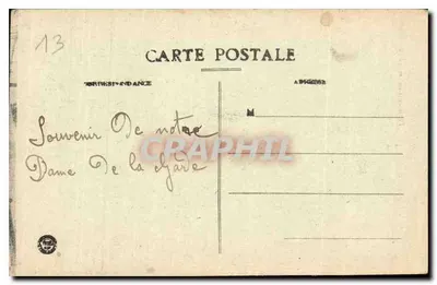 Fuente Cantini — Marsella — Editorial E.L. — Reverso