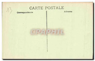 Marsiglia — Palazzo Longchamp — vista dal giardino e dalla fontana — Verso